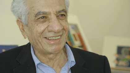 Artist Parviz Tanavoli