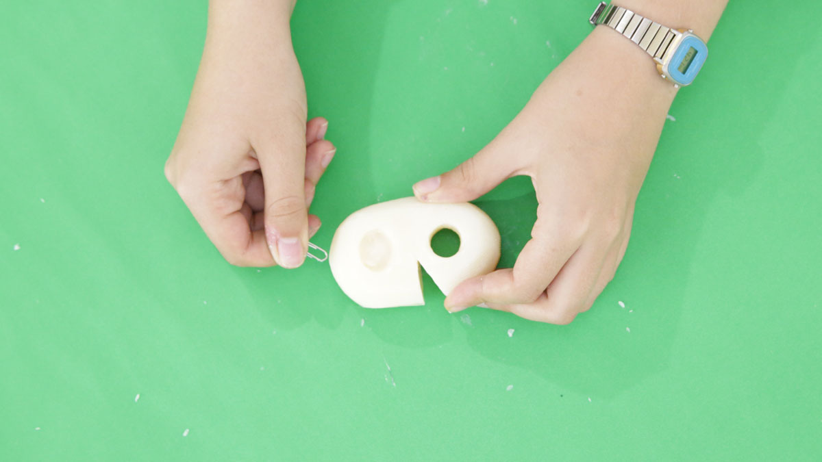 photograph of soap carving
