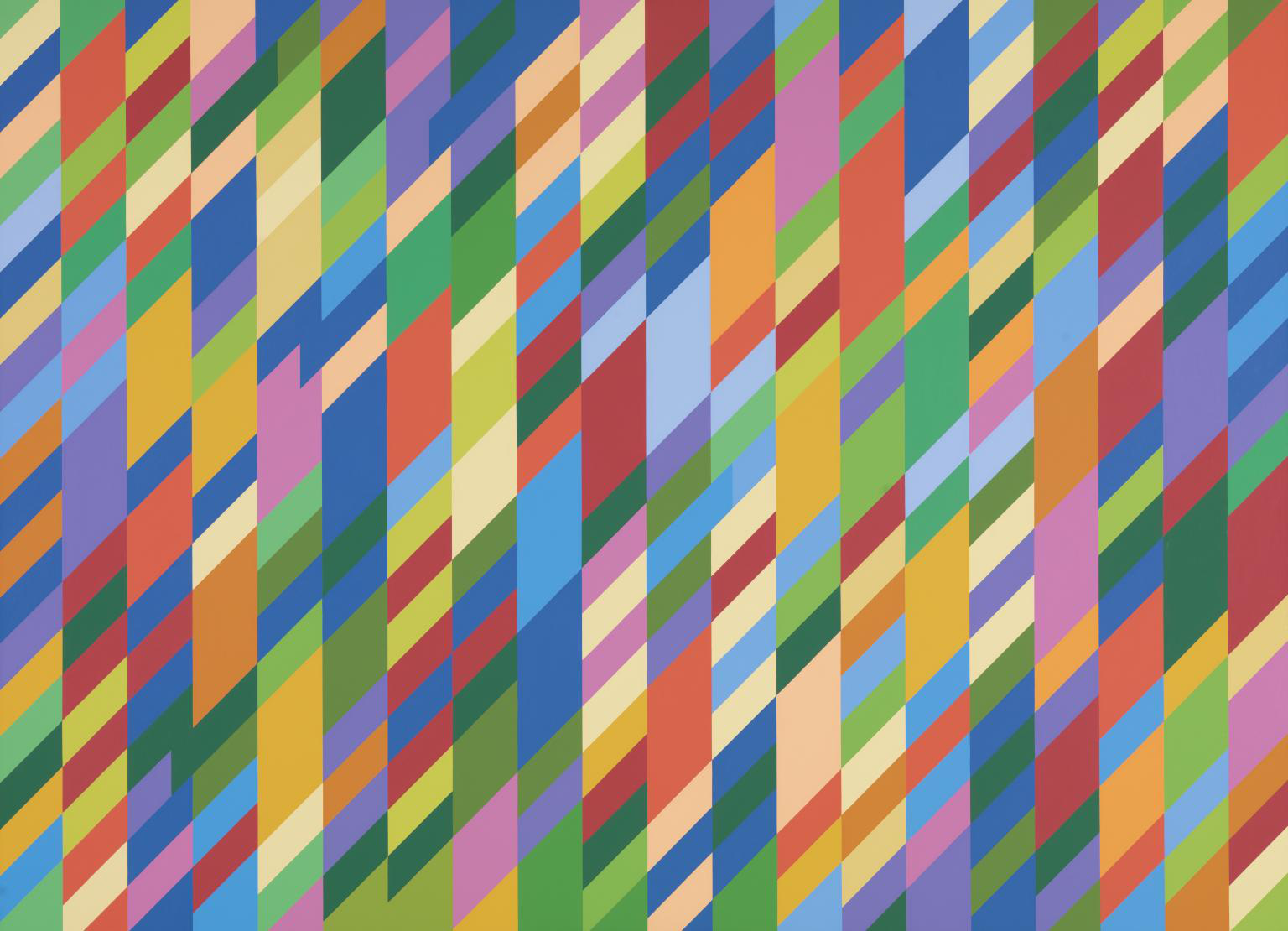 Stripy Bridget Riley description